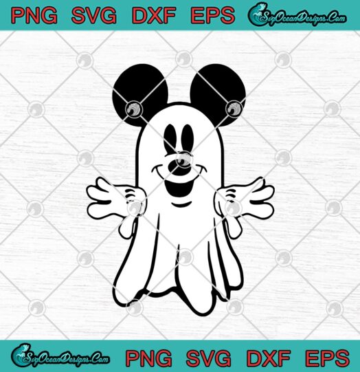 Mickey Mouse Boo Ghost Halloween