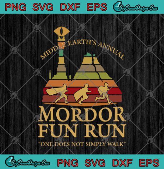 Middle Earths Annual Mordor Fun Run One Does Not Simply Walk