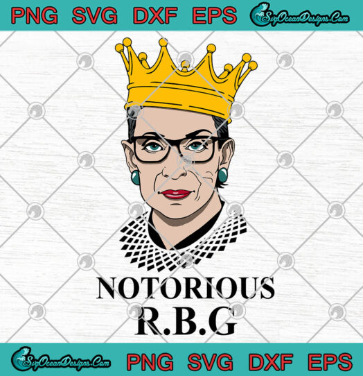Notorious RBG Ruth Bader Ginsburg svg