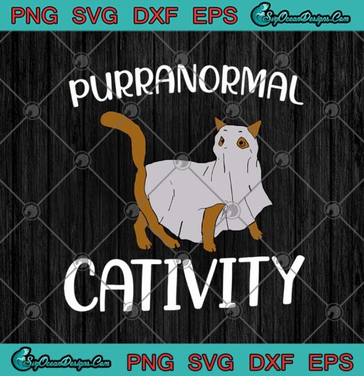 Purranormal Cativity Ghost Cat Halloween