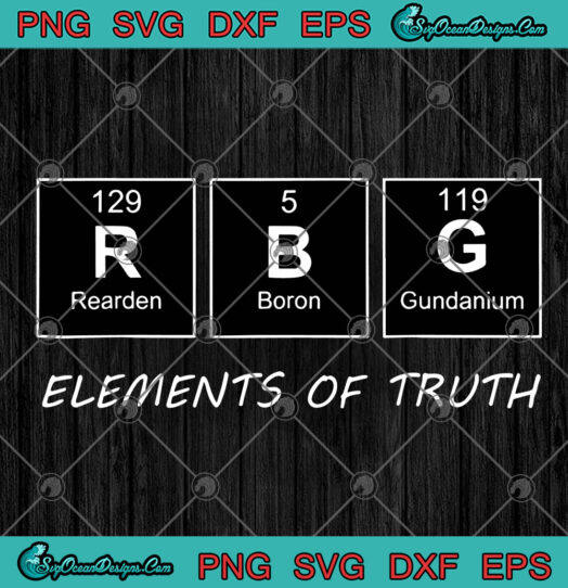 RBG Elements Of Truth svg