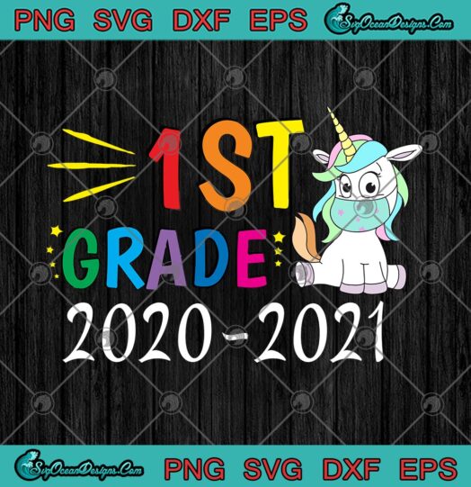 Unicorn Mask 1st Grade 2020 2021 School Social Distance Quarantine