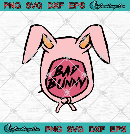 Bad Bunny Pink Rabbit Hip Hop