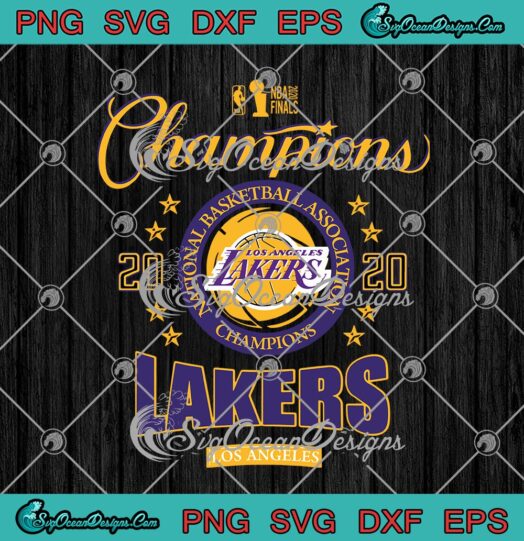 Champions 2020 Losangeles Lakers National Basketball Associaltion Champions