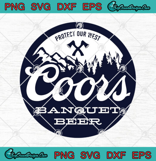 Coors Protect Our West svg