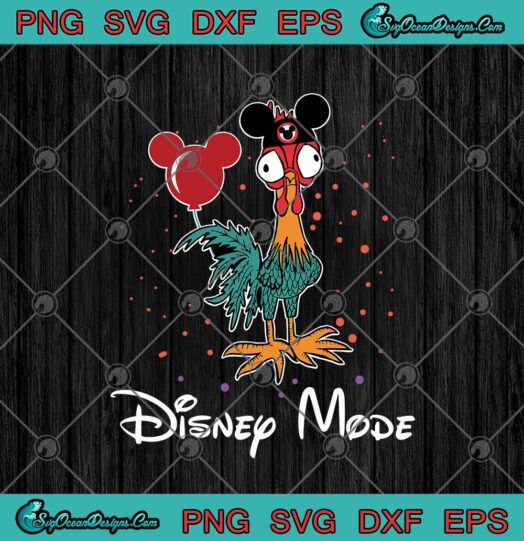 Disney Mode Hei Hei Rooster Mickey Mouse Funny