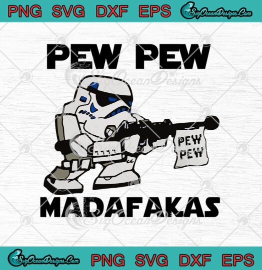 Disney Star Wars Stormtrooper Pew Pew Madafakas