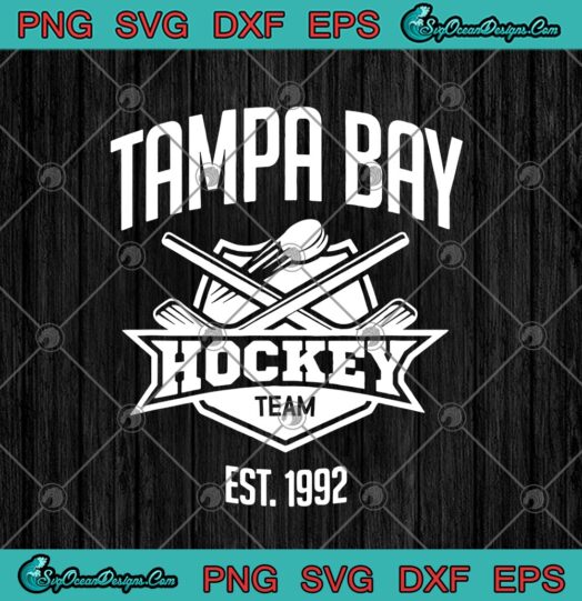 Tampa Bay Hockey Team Vintage Florida Est 1992 The Bolts