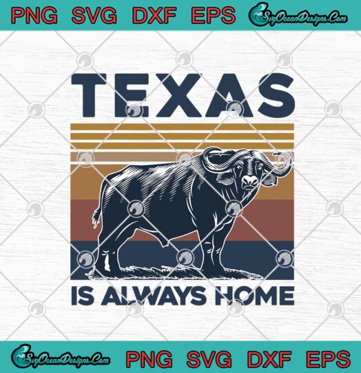 Texas Buffalo Is Always Home Vintage