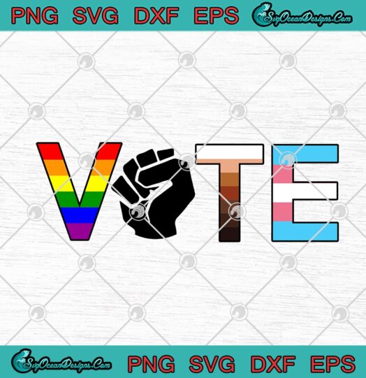 Vote Black Lives Matter Equal LGBTQ