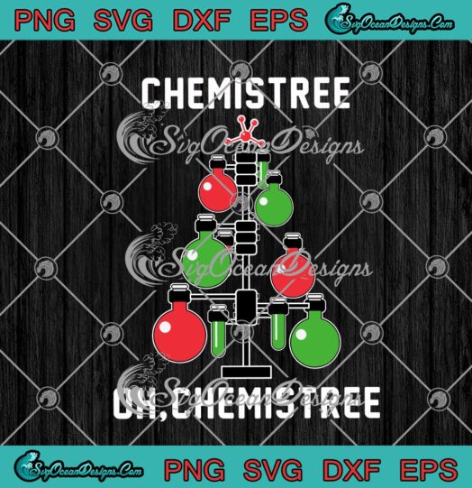 Chemistree Oh Chemistree Science Chemistry Christmas Xmas Funny