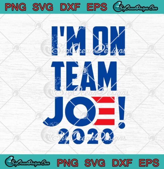 Im On Team Joe 2020 Joe Biden 2020 Support