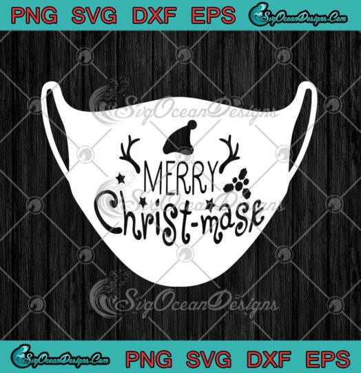 Merry Christ Mask Merry Christmask Face Mask Funny Christmas 2020