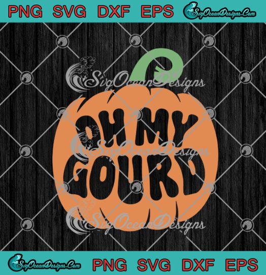 Oh My Gourd Pumpkin Autumn Funny Fall Lovers Thanksgiving