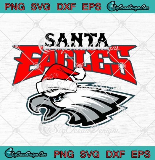 Santa Eagles Philadelphia Eagles Christmas
