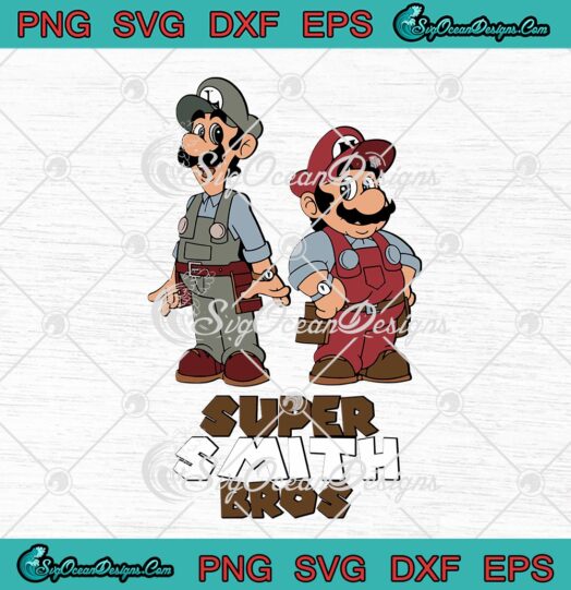 Super Mario Luigi And Mario Super Smith Bros Video Game Lovers