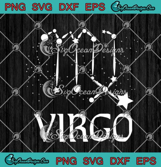 Virgo Constellation Virgo Zodiac Star Symbol Virgo Birthday