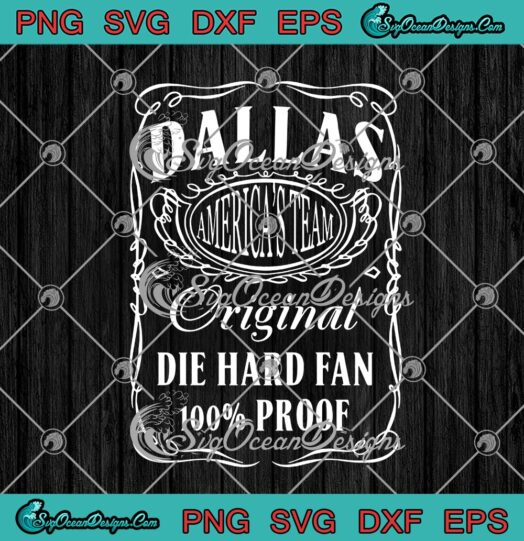 Dallas Americas Team Original Die Hard Fan 100 Proof NFL Dallas Cowboys