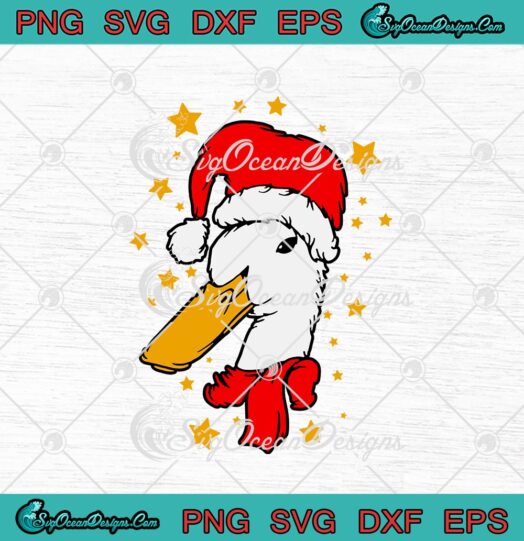 Duck Santa Hat Christmas
