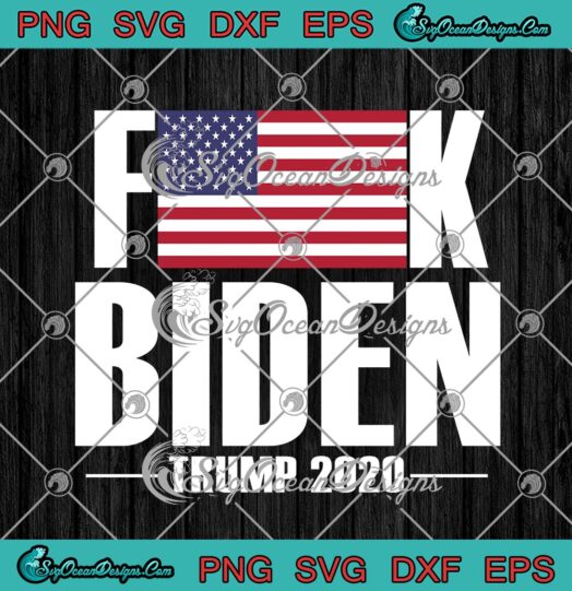 Fuck Biden American Flag Donald Trump 2020