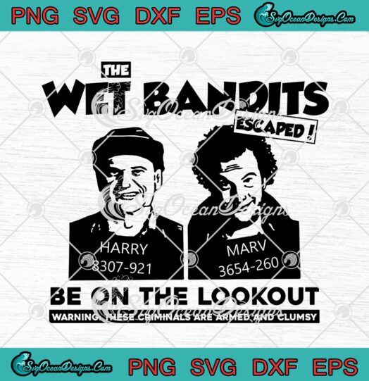 Home Alone Harry And Marv The Wet Bandits Escaped Be On The Lookout