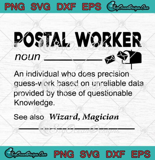 Postal Worker An Individual Who Does Precision Guess Work
