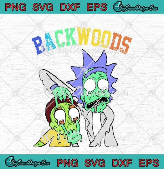 Rick And Morty Zombie Backwoods Funny TV Series