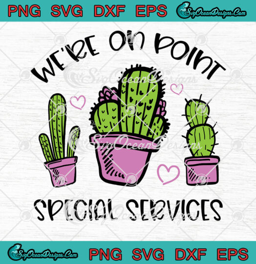 Were On Point Special Services svg