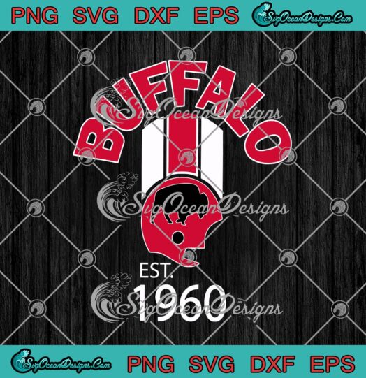 Buffalo Est. 1960 Buffalo Bills American Football Team