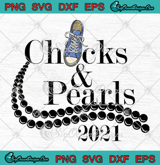 Chucks and Pearls svg