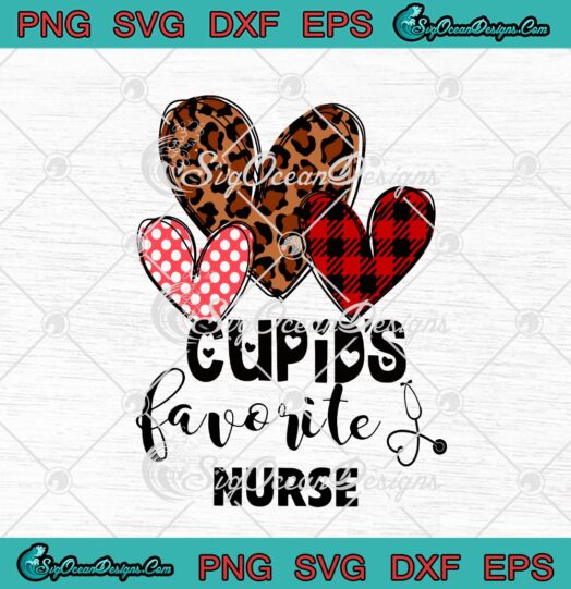 Cupids Favorite Nurse Valentines Day Nursing Medical Funny
