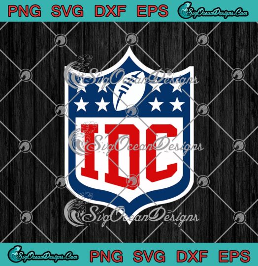NFL IDC Logo Shield Super Bowl Football