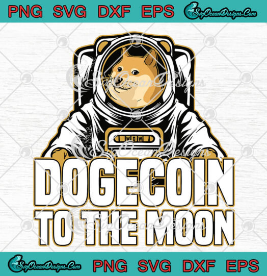 Dogecoin to The Moon svg