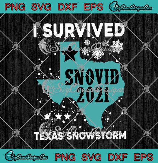 I Survived Snovid 2021 Texas Snowstorm