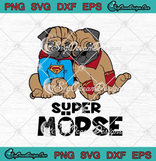 Super Mopse Bulldog Superman