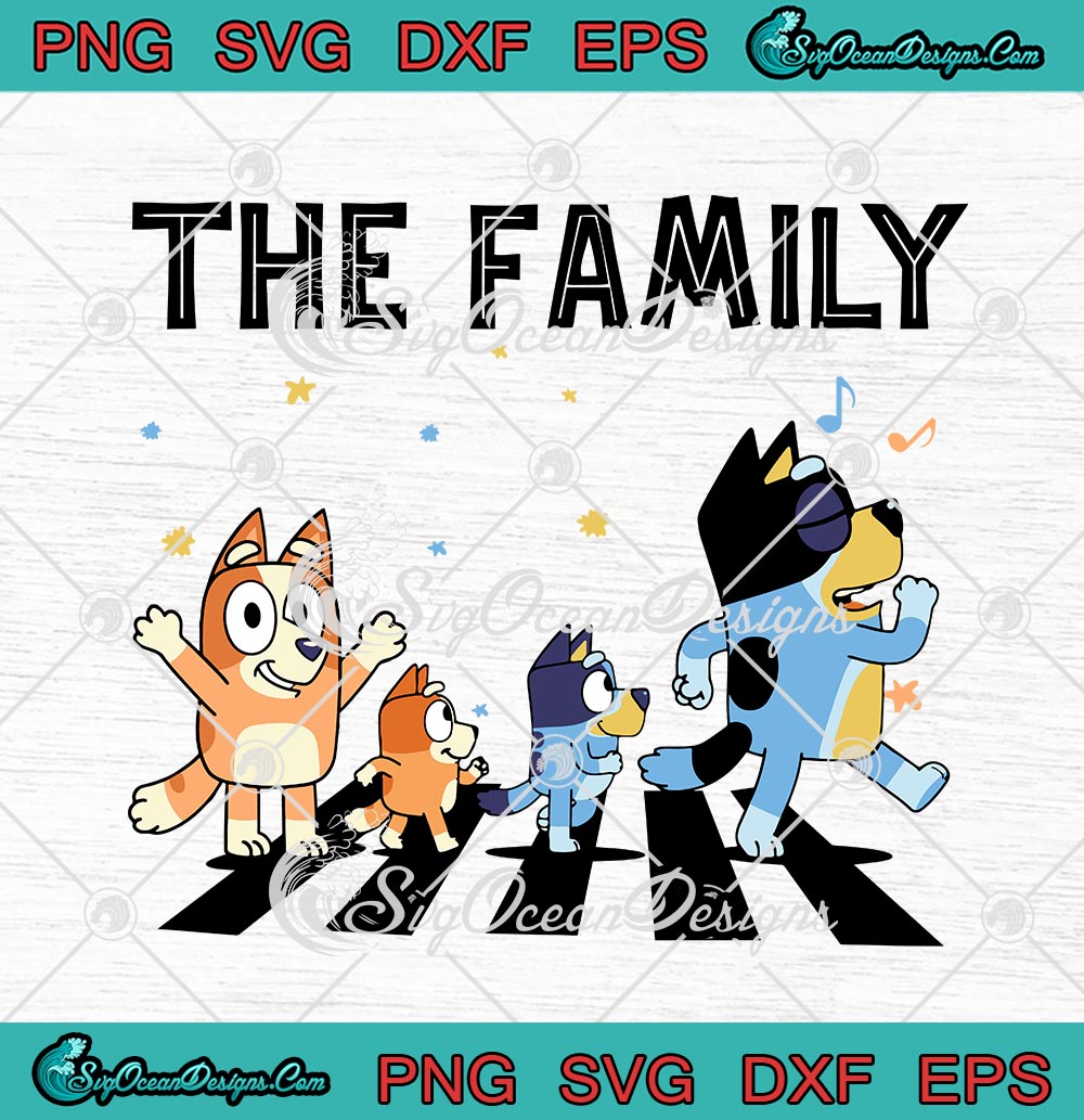 Bluey The Family Abbey Road Bluey The Family Abbey Road