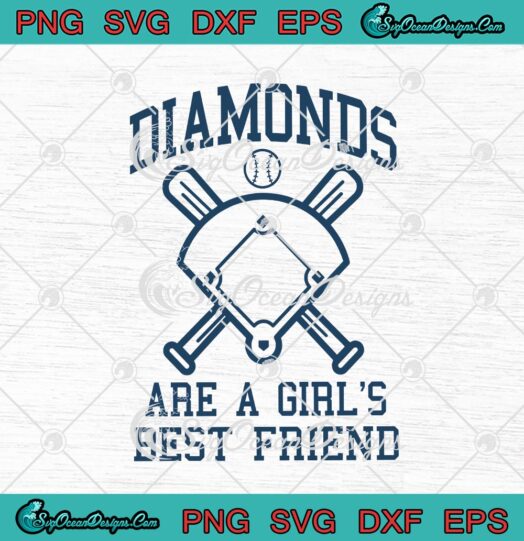 Diamonds Are A Girls Best Friend Funny Baseball