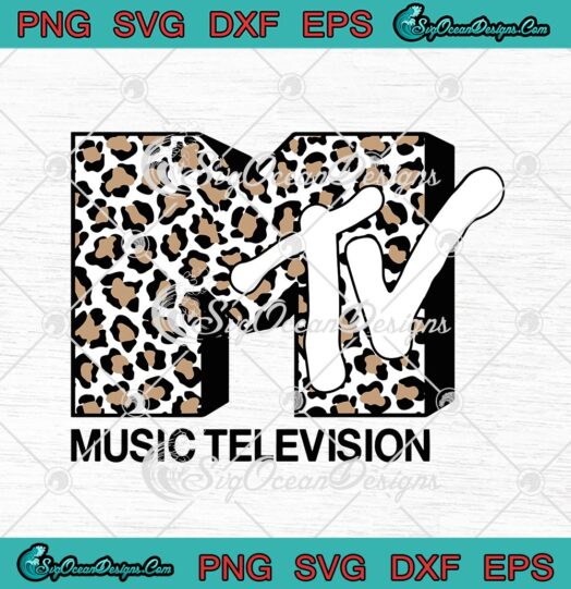 MTV Logo Leopard Music Television