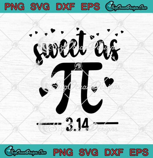 Sweet As Pi 3.14 Pi Day Funny Math Nerd Teacher