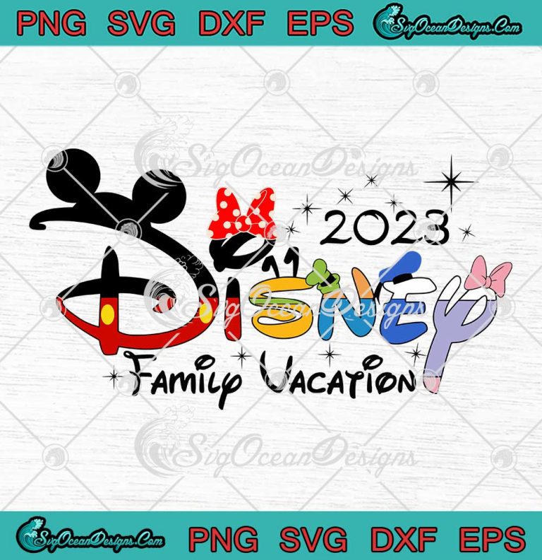 2021 Disney Family Vacation SVG PNG EPS DXF - Disney World Cricut Cameo ...