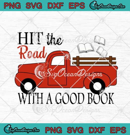 Hit The Road With A Good Book Funny Librarian