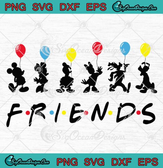 Mickey Disney and Friends svg