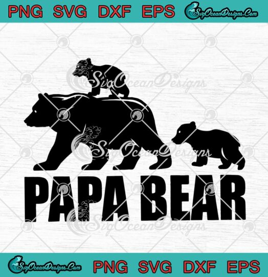 Papa Bear Funny Fathers Day