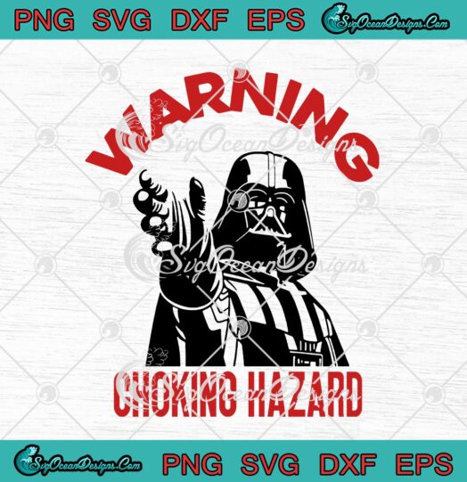 Star Wars Darth Vader Warning Choking Hazard