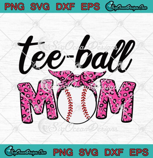 Teeball Mom Leopard Ball Mom Mothers Day 2021