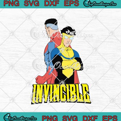 Invincible Superhero TV Series 2021 SVG PNG EPS DXF Cricut Cameo File ...