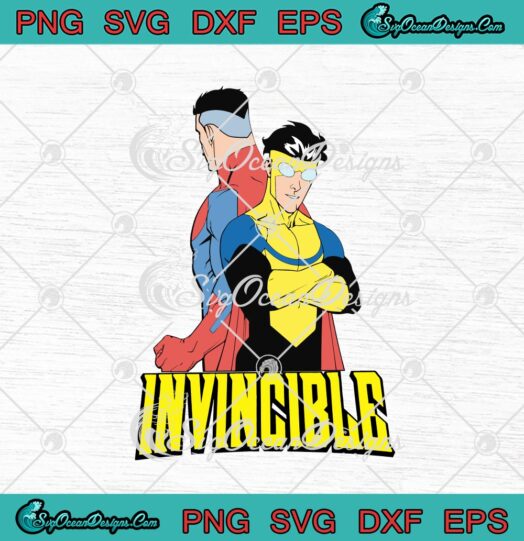Invincible Superhero TV Series 2021 svg cricut