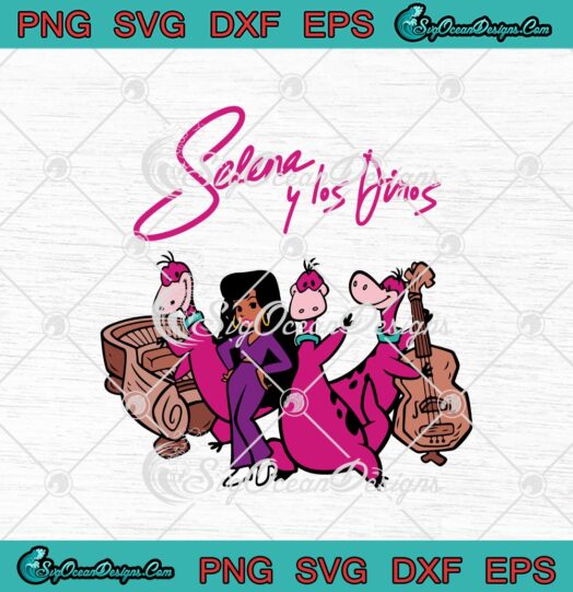 Selena Y Los Dinos Comic Selena Quintanilla svg cricut