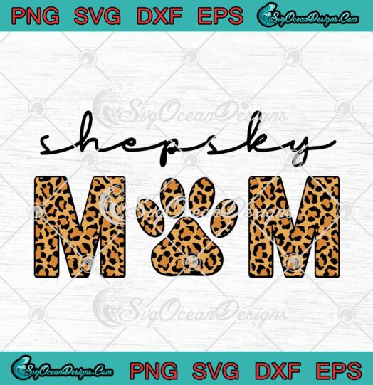 Shepsky Mom German Shepherd Husky Mix Dog Leopard