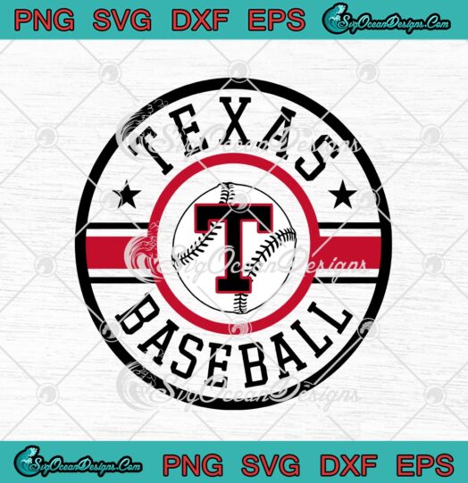 Texas Baseball TX Vintage Distressed Game Day Ranger
